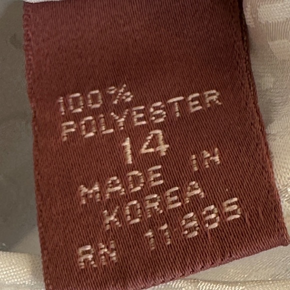 Worthington | VTG Mock Neck Pleated Button Front Shiny Glam Coquette Blouse - Picture 16 of 17